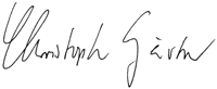 Signature Christoph Gärtner